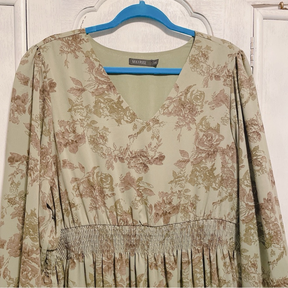 Milkerose Jacey Dress in Laurel Leaf Size 2X - Picture 9 of 13